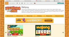 Desktop Screenshot of mahjonggames.com