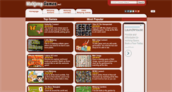 Desktop Screenshot of mahjonggames.net